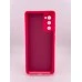 Силіконовий чохол Original Samsung Galaxy S20 FE (ShutCam) (Малиновий)