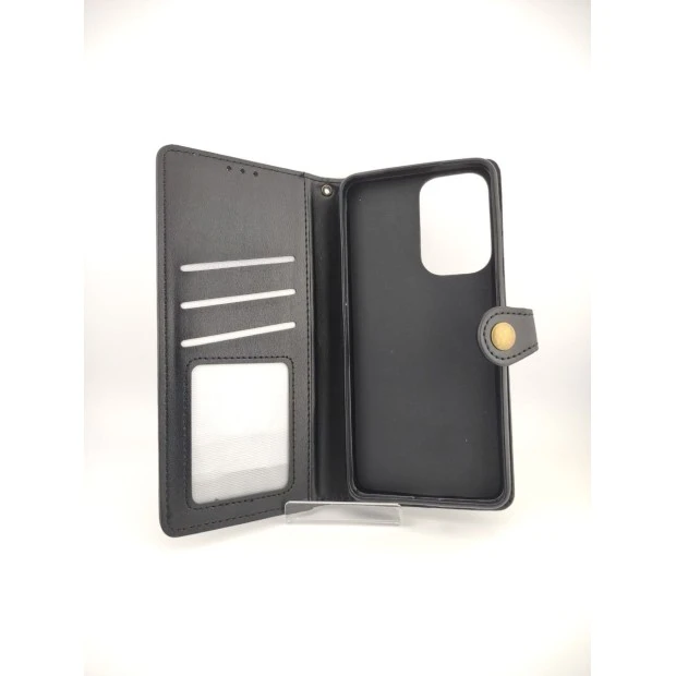 Leather Book Gallant Flip Case for Samsung Galaxy A33 5G (Black)