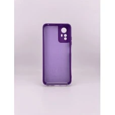 Силікон оригінальний Xiaomi Redmi Note 12S 4G (ShutCam) (Бузковий)