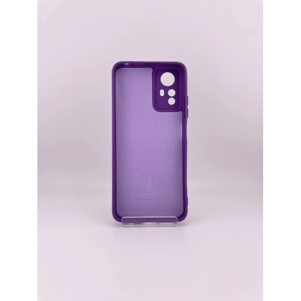 Силікон оригінальний Xiaomi Redmi Note 12S 4G (ShutCam) (Бузковий)