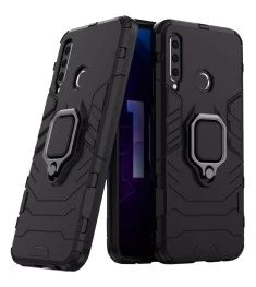 Бронь-чехол Ring Armor Case Huawei P Smart (2019) (Чёрный)