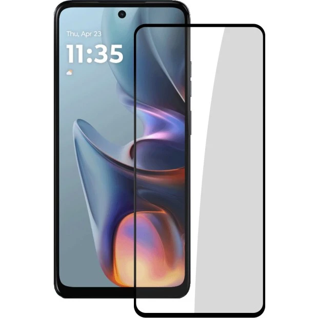 Захисне скло 5D Standard Motorola E15 Black