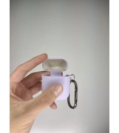 Чохол для навушників Full Silicone Case with Microfiber Apple AirPods (43) Glyci..
