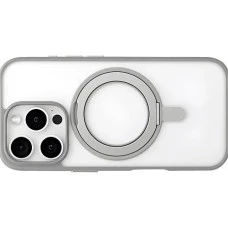 Накладка Blueo Skin Friendly 360 Rotatable Stand with MagSafe Apple iPhone 16 (Grey)