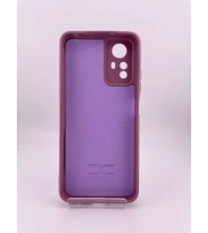 Чохол силіконовий Original Xiaomi Redmi Note 12S 4G (ShutCam) (Бузковий)