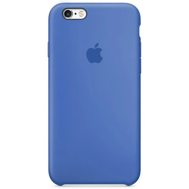 Оригінальний силіконовий чохол Apple для iPhone 6 Plus  /  6s Plus (12) королівський синій.