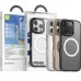 Чохол Blueo Skin Friendly Anti-Drop з MagSafe для Apple iPhone 16 Plus (сірий)