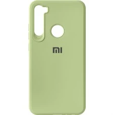 Силіконовий чохол-книжка Xiaomi Redmi Note 8 (зелений)