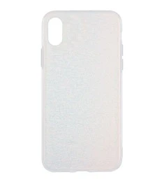 Силіконовий чохол Ice Abstractions для Apple iPhone X  /  XS (Snow)