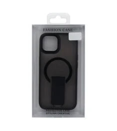 Накладка FrostFlex Stand Magsafe для Apple iPhone 13 (Чорна)