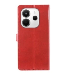 Чохол-книжка Leather Book Gallant для Xiaomi Redmi Note 14 4G (Червоний)