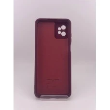 Силикон Original Motorola Moto G32 (ShutCam) (Бордовый)