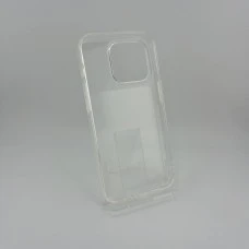 Силіконовий чохол WS для Apple iPhone 15 Pro (прозорий)