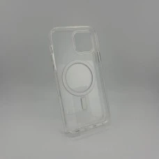 Силикон Space Case MagSafe Apple iPhone 12 / 12 Pro (Прозрачный)