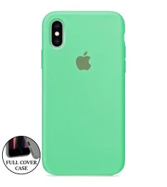 Силіконовий чохол Original Round для Apple iPhone XS Max (49) Аквамарин