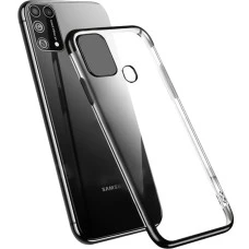 Силикон UMKU Line Samsung Galaxy M31 (2020) (Чёрный)