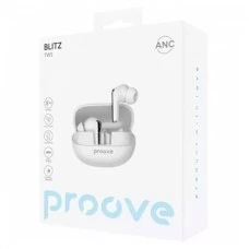 Беспроводные наушники-гарнитура вакуумные Proove Blitz ANC (White) TWBL00010002