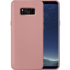 Силіконовий Original 360 чохол для Samsung Galaxy S8 (Пудровий)
