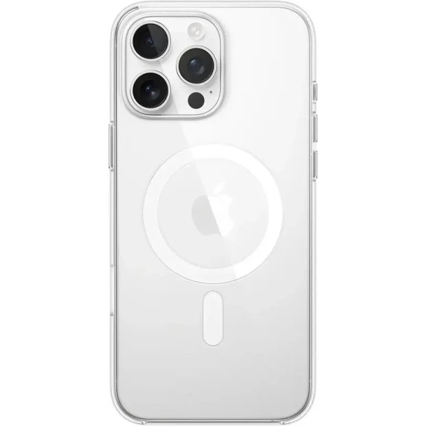 Чохол Clear Case Premium with MagSafe для Apple iPhone 16 Pro Max (Прозорий)