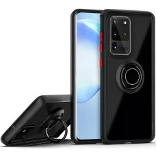 Накладка Totu Ring Armor Case Samsung Galaxy S20 Ultra (2020) (Чёрный)