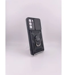 Чохол-кейс Ring Serge Armor для Samsung Galaxy S21 (ShutCam) (Чорний)