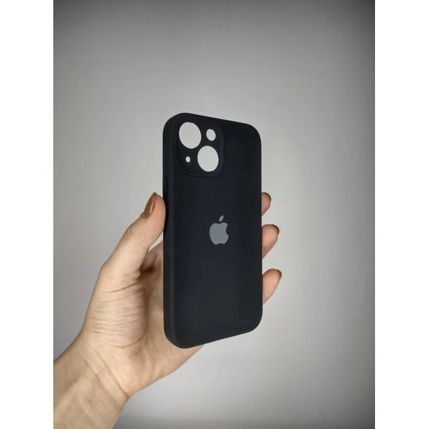Силікон Original RoundCam Case Apple iPhone 13 mini (07) Black