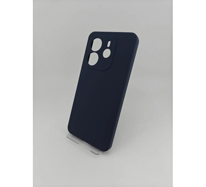 Силікон Original Premium для Xiaomi Redmi Note 14 4G (ShutCam) (Темно-синій), Харків, Київ, Україна