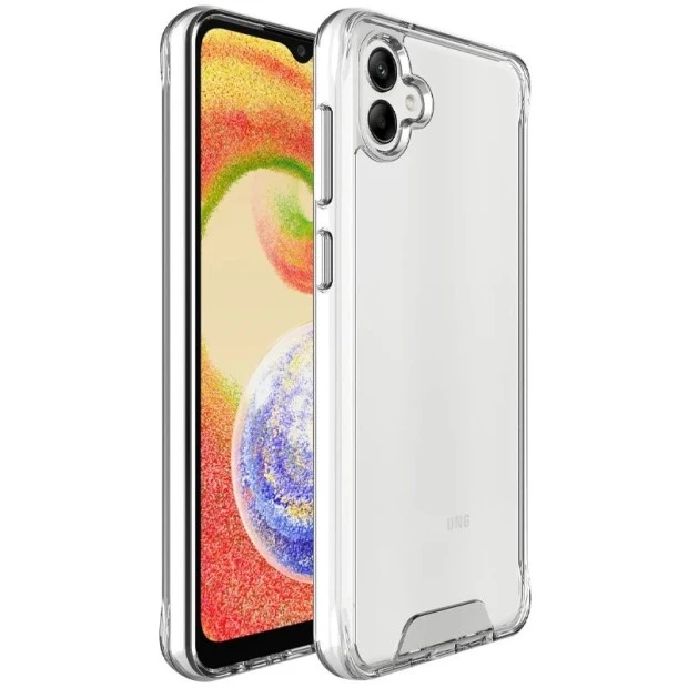 Силіконовий чохол Space Case Premium для Samsung Galaxy A06 (Прозорий)