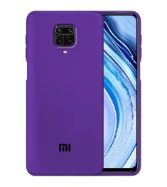 Силіконовий чохол Original Xiaomi Redmi Note 9S  /  Note 9 Pro (Фіолетовий)
