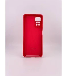 Силіконовий чохол Original Xiaomi Redmi Note 12 Pro 4G (ShutCam) (Темно-червоний..