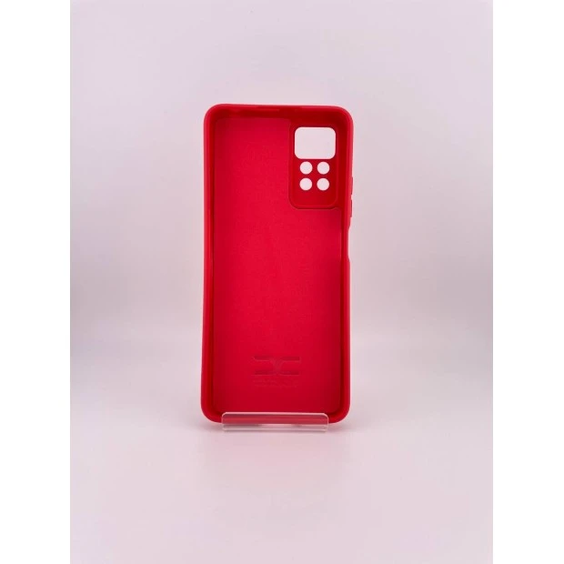 Силіконовий чохол Original Xiaomi Redmi Note 12 Pro 4G (ShutCam) (Темно-червоний)