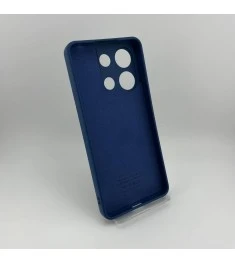 Силіконовий чохол Original Xiaomi Redmi Note 13 4G (ShutCam) (Темно-синій)