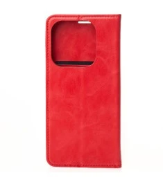 Чохол-книжка Elegant Original Xiaomi Redmi Note 14 4G (Темно-червоний)