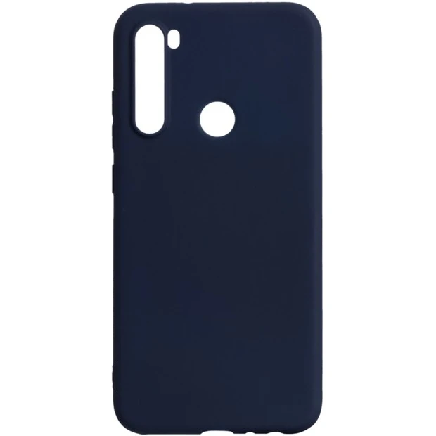 Силикон iNavi Color Xiaomi Redmi Note 8 (Синий)
