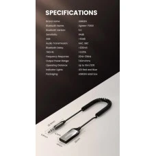 USB-адаптер Bluetooth Ресивер UGREEN CM309 (Space Gray)