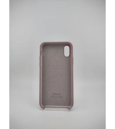 Силіконовий оригінальний чохол Apple для iPhone X  /  XS (01) Bilberry