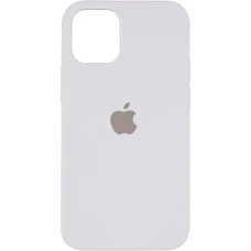 Силіконовий чохол Original Round для Apple iPhone 15 Plus (06) білий.