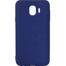 Силикон iNavi Color Samsung Galaxy J4 (2018) J400 (тёмно-синий)