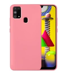 Силіконовий оригінальний чохол 360 для Samsung Galaxy M31 (2020) (Рожевий)