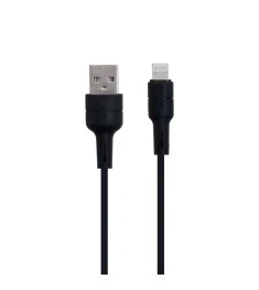 USB-кабель Borofone Silicone BX30 (Lightning) (Чёрный)