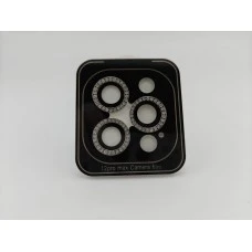 Защитное стекло на камеру Diamond Glass Apple iPhone 12 Pro Max / 13 / 13 Mini (Prata / Silver)