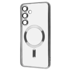 Чохол UMKU Shining з MagSafe для Samsung Galaxy S24 Plus  /  S25 Plus (Сріблястий)