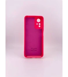 Силіконовий чохол Original Xiaomi Redmi Note 12S 4G (ShutCam) (Малиновий)
