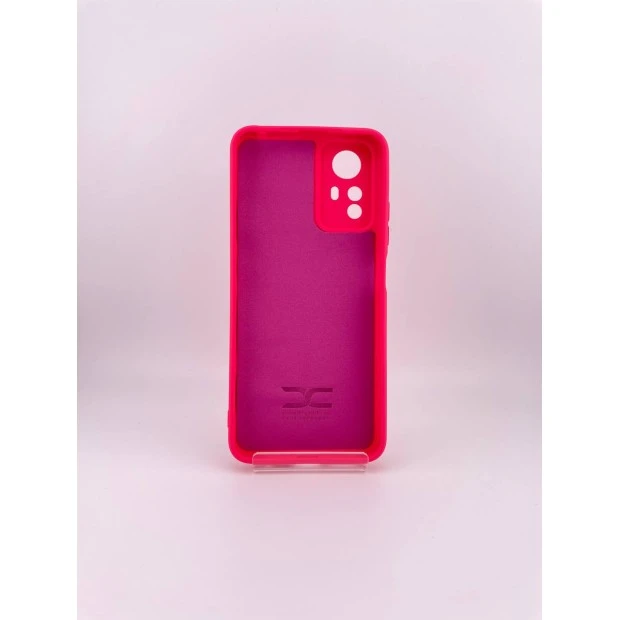 Силіконовий чохол Original Xiaomi Redmi Note 12S 4G (ShutCam) (Малиновий)