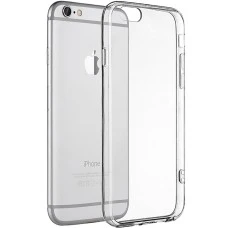 Силіконовий чохол WS для Apple iPhone 6  /  6s (прозорий)