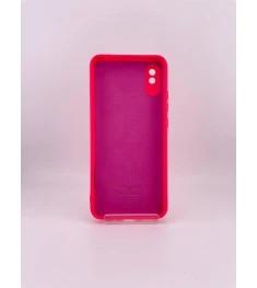 Силіконовий чохол Original Xiaomi Redmi 9A (ShutCam) (Малиновий)