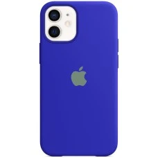 Оригінальний силіконовий чохол Apple iPhone 12 Mini (48) Ultramarine