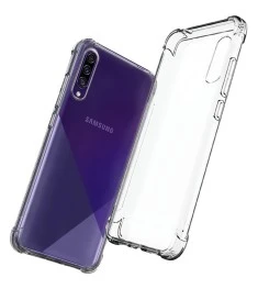Силікон 6D для Samsung Galaxy A30s  /  A50  /  A50s (2019) (Прозорий)