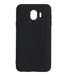 Силикон iNavi Color Samsung Galaxy J4 (2018) J400 (чёрный)