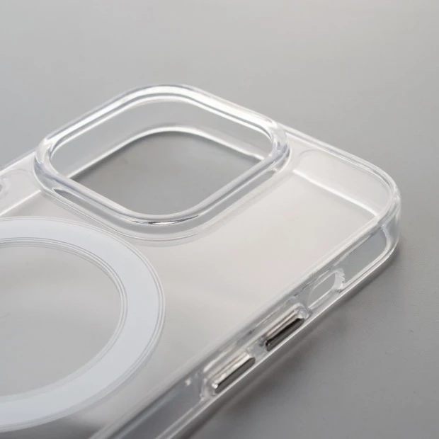 Прозорий силіконовий чохол Space Case MagSafe для Apple iPhone 12 Pro Max
